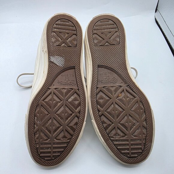Converse Chuck Taylor All Star Womens Size 6 White Shoes Perfect Is Not Perfect - Picture 8 of 13